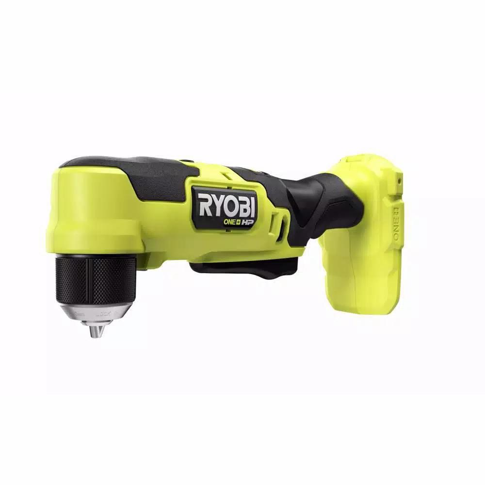 RYOBI ONE+ HP 18V Brushless Compact Right Angle Drill and One-Handed Reciprocating Saw Combo Kit