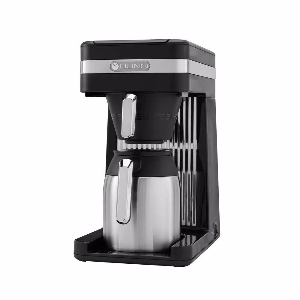 Bunn Speed Brew Platinum 10-Cup Coffee Maker - Fast Drip Coffee Machine with Thermal Carafe