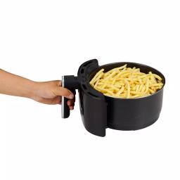 GoWISE USA 5.0 Qt. Black Electric Air Fryer with 8 Presets and Recipe Book thumbnail 4