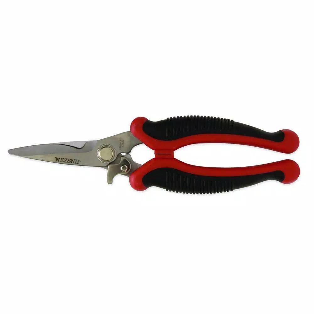Wiss Crescent Wiss 8.5 in. Easy Snip Utility Shears with Serrated Tanto Blade