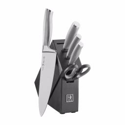 Henckels International Modernist 6-Piece German Stainless Steel Knife Block Set thumbnail 1