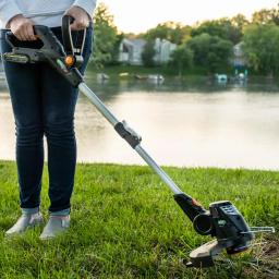 Scotts 20V Cordless String Trimmer with 2.0 Ah Lithium-Ion Battery and Charger, 12 in. Cutting Width thumbnail 3