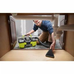 RYOBI 18V ONE+ 3 Gal. Project Wet/Dry Vacuum with 4.0 Ah LITHIUM+ HP Battery thumbnail 12