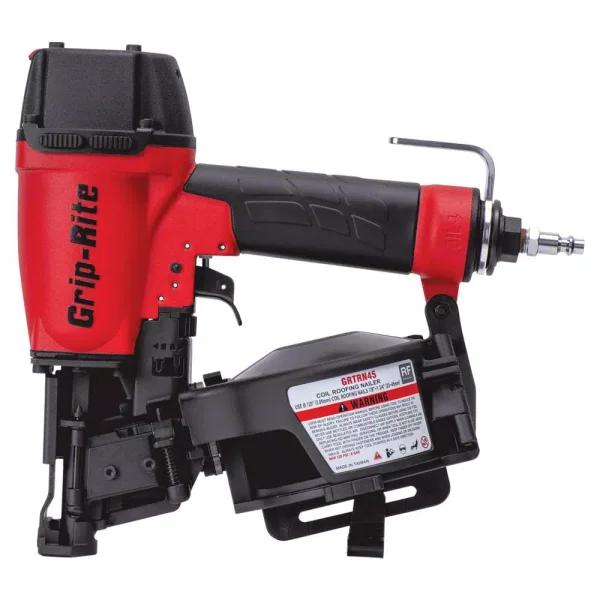 Grip-Rite GRTRN45 15-Degree Coil Roofing Nailer, 1-3/4 in. Max Fastener