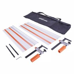 Evolution Power Tools Evolution ST1400 55 in. Circular Saw Track with Clamps and Carry Bag thumbnail 1