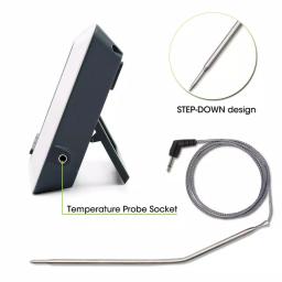 ThermoPro TP-04 Digital Meat Thermometer with Large LCD, 40 in. Stainless Steel Probe & Magnetic Backing thumbnail 2