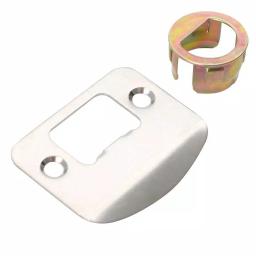 Defiant Highland Satin Nickel Passage Door Lever with Round Rose thumbnail 7