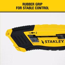 Stanley Control-Grip Retractable Utility Knife with Belt Clip thumbnail 4