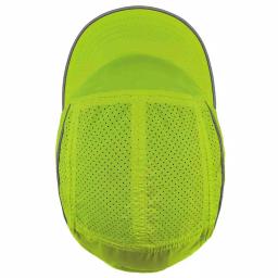 Ergodyne Skullerz 8955 Lightweight Lime Green Vented Bump Cap with Short Brim thumbnail 5