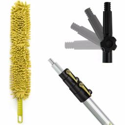 DocaPole Telescopic Ceiling Fan Duster Kit with 5-12 ft. Extension Pole & Flexible Microfiber Duster thumbnail 1