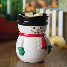 Candle Warmers Etc. 8.8 in. Frosty Illumination Fragrance Warmer thumbnail 2