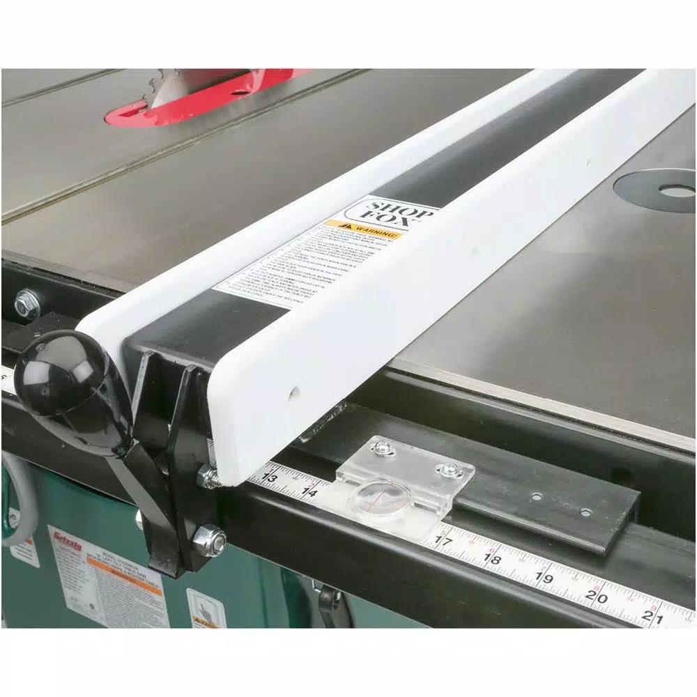 Grizzly Industrial 10 in. 3 HP 240-Volt Cabinet Table Saw with Built-in Router Table Extension