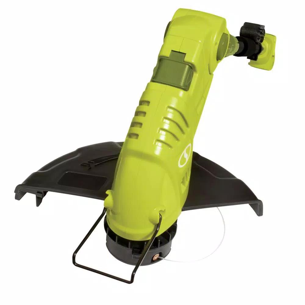 Sun Joe 4.5 Amp Electric Multi-Tool Lawn Care System - Hedge Trimmer, String Trimmer, and Garden Tiller