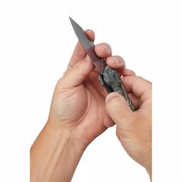 Milwaukee FASTBACK Camo Stainless Steel Folding Knife with 2.95 in. Drop Point Blade thumbnail 12