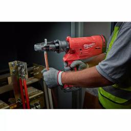 Milwaukee M18 FORCE LOGIC 750 MCM Crimper Kit with EXACT Dies & M18 FUEL Hammer Drill/Impact Driver Combo thumbnail 9