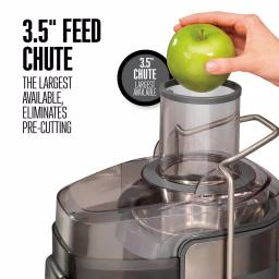 Weston Super Chute 1100W Centrifugal Juice Extractor, 3.5" Extra-Wide Feed Chute, Stainless Steel thumbnail 8