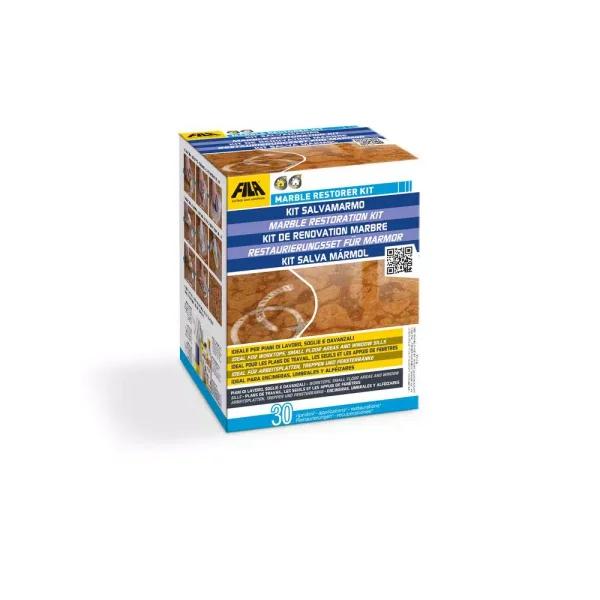 Fila 28 oz. Marble Restorer Kit - Acid Etch Remover for Polished Stone, Travertine & Limestone