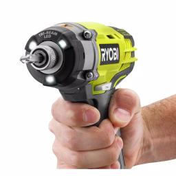 RYOBI 18V ONE+ Cordless 3-Speed 1/4 in. Hex Impact Driver with 1.5 Ah Battery thumbnail 6
