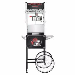 GREAT NORTHERN Top Star 12 oz. Commercial Quality Popcorn Machine with Cart, 1350W, Black thumbnail 1