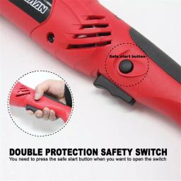 Boyel Living 7 in. Variable Speed Corded Disc Sander Polisher Buffer, 10 Amp, 1000-3500 RPM thumbnail 5