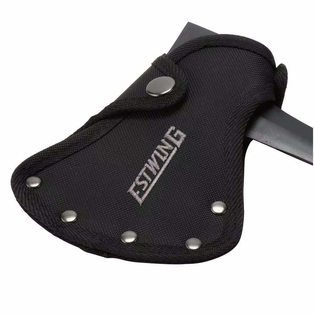 Estwing GEDORE 14 in. Sportsmans Axe with Genuine Leather Grip and Steel Sheath