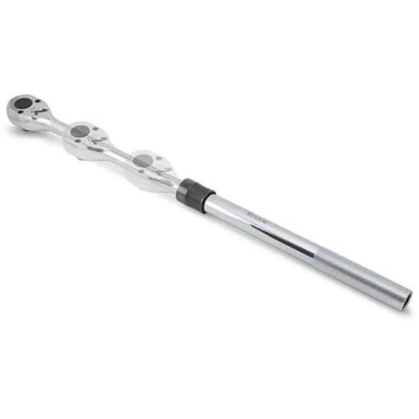 TITAN 3/4 in. Drive Extendable Telescoping Ratchet, Chrome Vanadium Steel