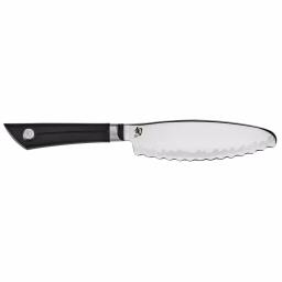 Shun Sora 6 in. Ultimate Utility Knife, Japanese San Mai VG10 Composite Blade thumbnail 1