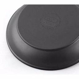 Cook N Home 6 Qt. Hard-Anodized Aluminum Nonstick Casserole Dish with Glass Lid, Black thumbnail 3