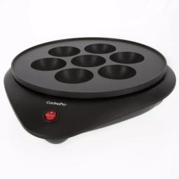 CucinaPro 800W Electric Ebelskiver Maker, Non-Stick Danish Pancake Pan thumbnail 1
