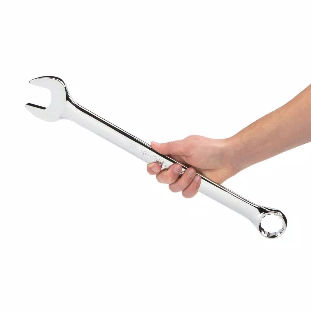 TEKTON 33 mm Combination Wrench, 12-Point Box End, Chrome Vanadium Steel