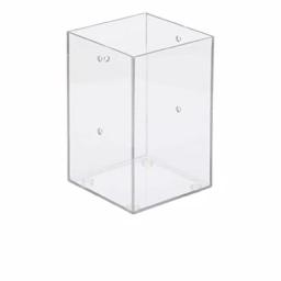 Unbranded Clear Acrylic Countertop Straw and Condiment Holder thumbnail 1
