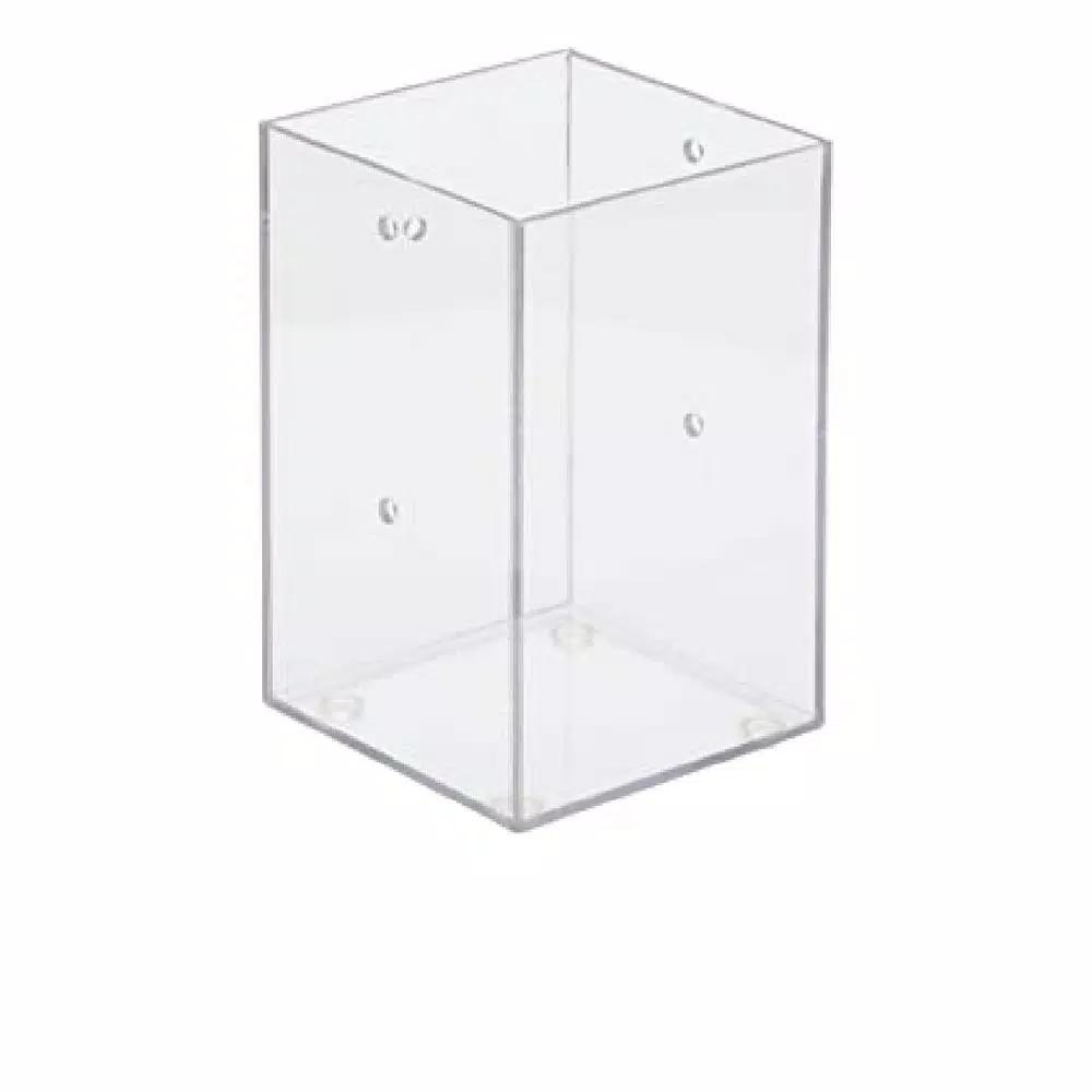 Unbranded Clear Acrylic Countertop Straw and Condiment Holder