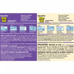 Pine-Sol CloroxPro Pine-Sol Professional All Purpose Cleaner, Lavender Clean, 144 oz. thumbnail 10