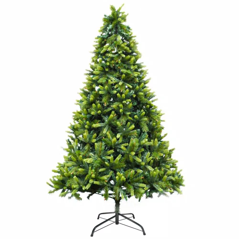 ALEKO 9 ft. Unlit Traditional Artificial Christmas Tree with 2680 Tips