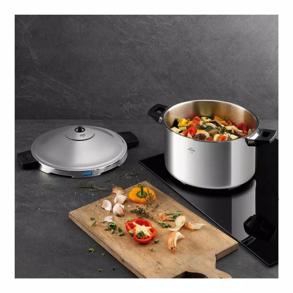 KUHN RIKON DUROMATIC 8.45 Qt. Stainless Steel Stovetop Pressure Cooker, Swiss Made