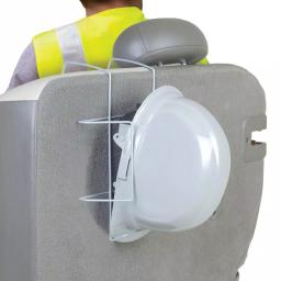 ERB Hard Hat Rack Seat Mount - Adjustable Metal Vehicle Seat Organizer thumbnail 2