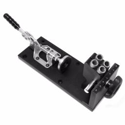 WEN Metal Pocket Hole Jig Kit with L-Base, Step Drill Bit, and Self-Tapping Screws thumbnail 3