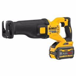 DEWALT FLEXVOLT 60V MAX Cordless Brushless Reciprocating Saw Kit with (2) 9.0Ah Batteries & 4-1/2 in. Grinder thumbnail 4