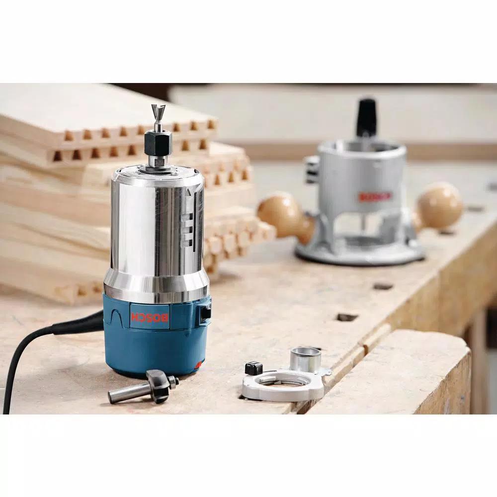 Bosch 1617EVS 2.25 HP 12 Amp Fixed-Base Router with RA1141 Benchtop Router Table Bundle