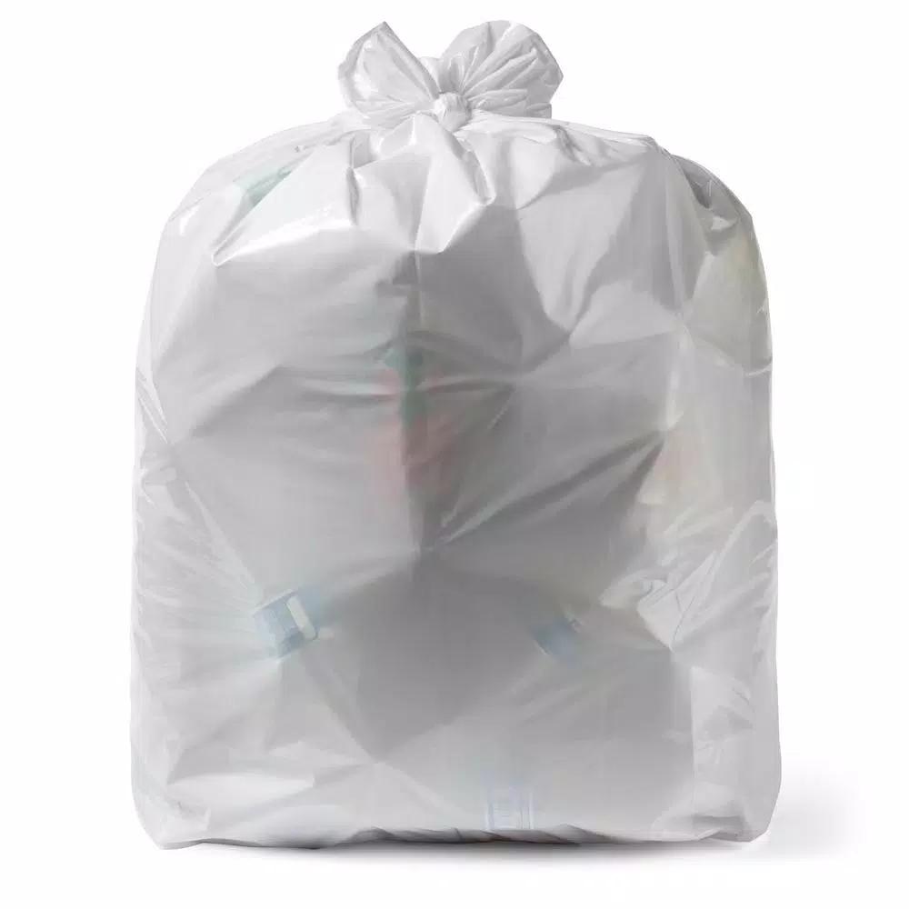 Ultrasac 15 Gallon Compactor Bags, 2.5 Mil Thick, White (40 Count)