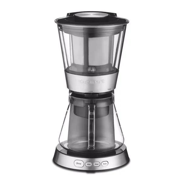 Cuisinart DCB-10 Automatic Stainless Steel Cold Brew Coffee Maker, 7-Cup Glass Carafe