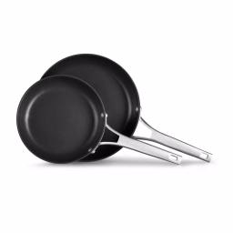 Calphalon Premier 2-Piece Hard-Anodized Aluminum Nonstick Frying Pan Set, Black thumbnail 1