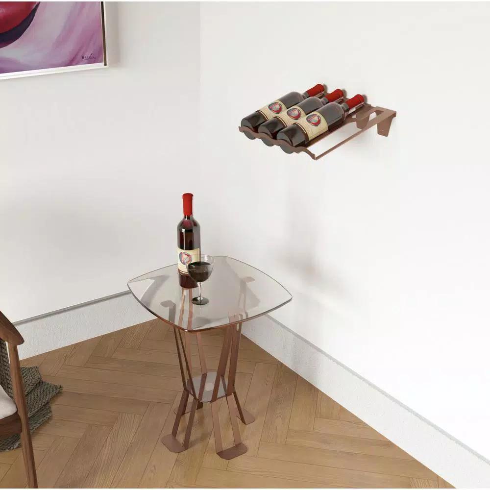 DI PRIMA USA Eagle Edition 4-Bottle Directional Wall Mounted Wine Rack by Di Prima USA