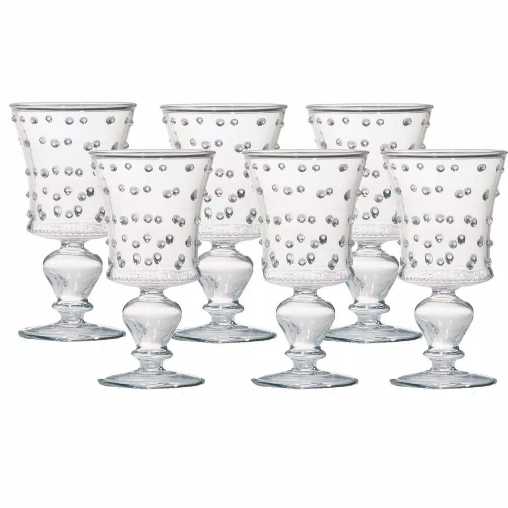 Abigails La Boheme Handmade Glass Liqueur Glasses, 3 oz. Bohemian Style (Set of 6)
