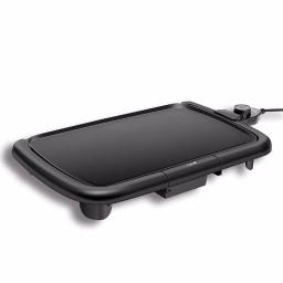 Boyel Living 1200W Electric Nonstick Griddle, Large 16x10 Inch Square Countertop Grill with Warming Function, Black thumbnail 1