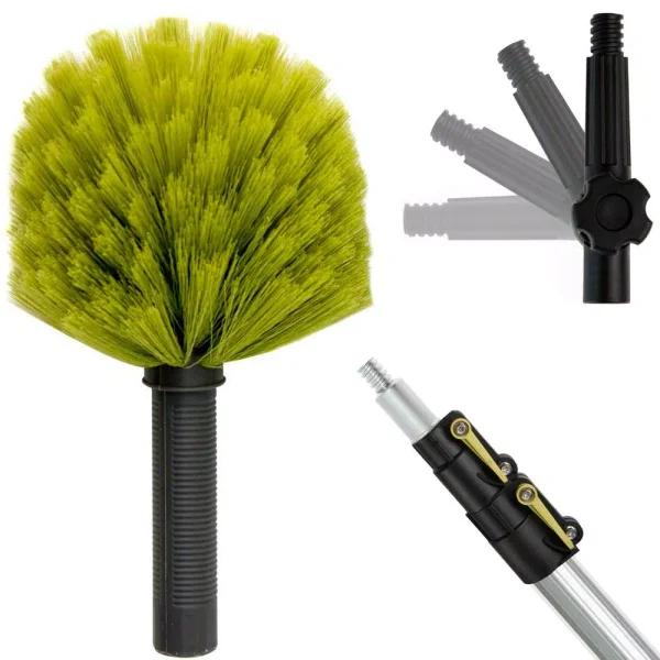 DocaPole High Reach Cobweb Duster Kit with 5 ft. to 12 ft. Telescopic Extension Pole