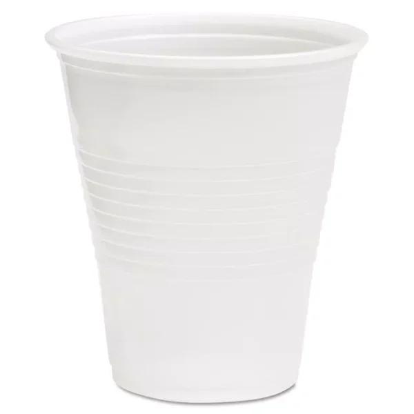 Boardwalk 12 oz. Translucent Polypropylene Plastic Cold Cups, 1000-Count Carton