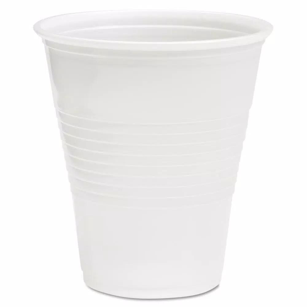 Boardwalk 12 oz. Translucent Polypropylene Plastic Cold Cups, 1000-Count Carton
