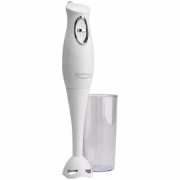 Betty Crocker 2-Speed White Immersion Blender with 600 ml Beaker and Stainless Steel Blade thumbnail 1