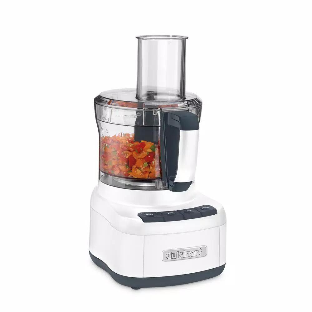 Cuisinart Elemental 8-Cup 3-Speed Food Processor, White